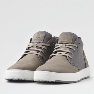 Timberland Davis Square Sneakers Men's Size 9.5 Grey Nubuck Chukka Boots Shoes